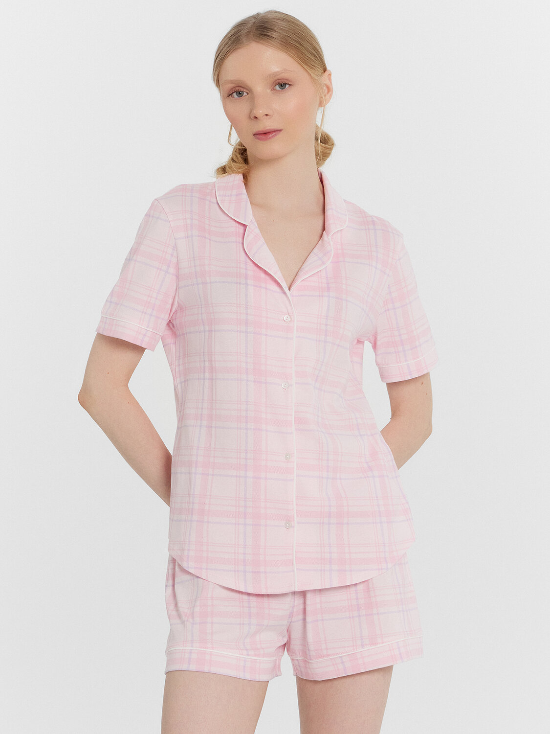 ст. цена1786руб.! MARK FORMELLE Комплект 592478-1розово -белая клетка