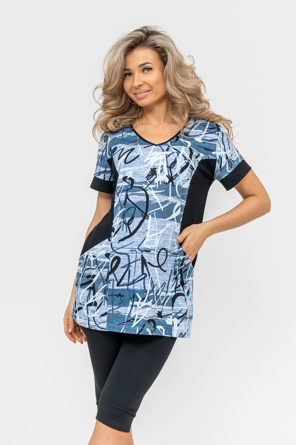 ст. цена1194руб.! Натали Костюм 36729серый