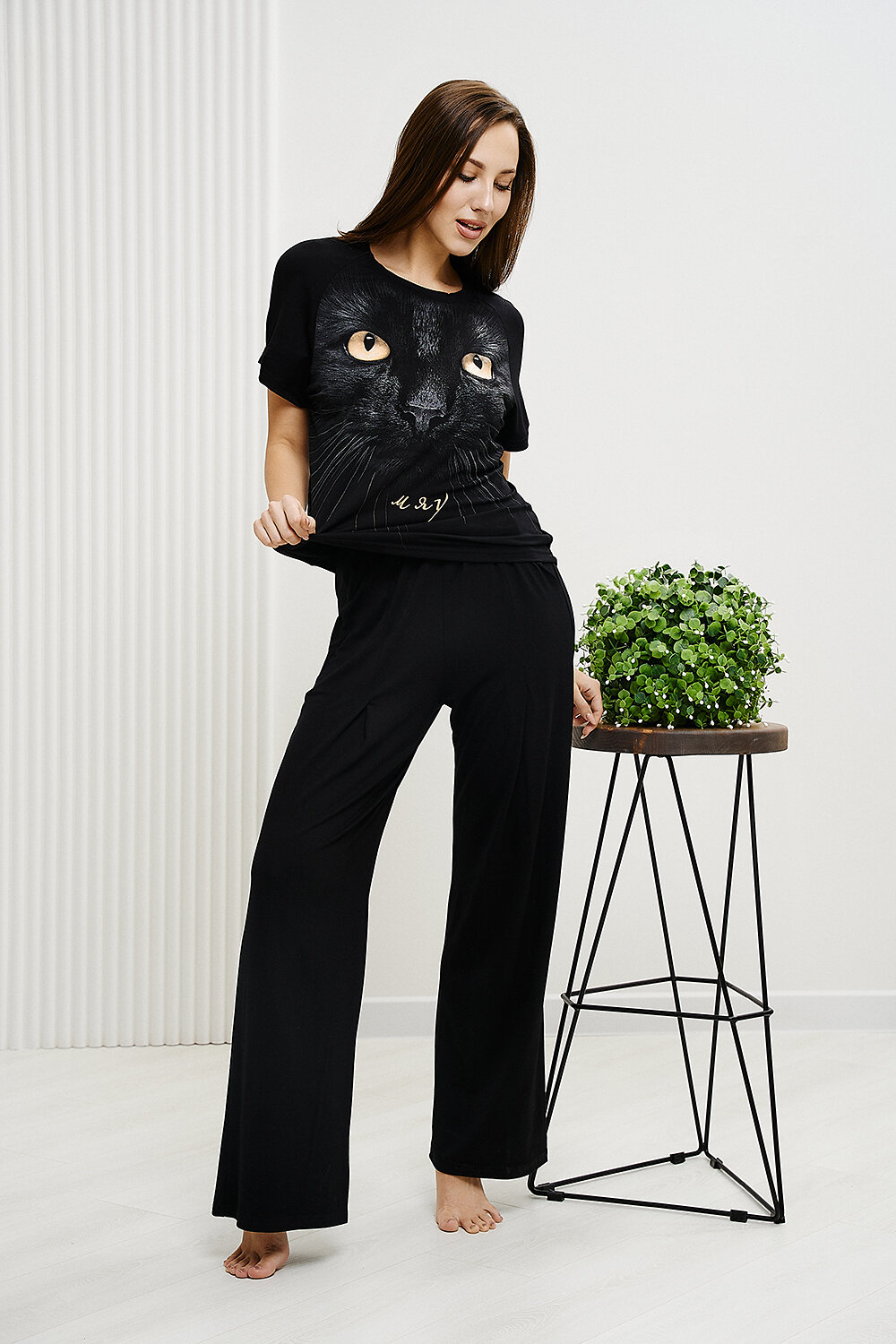 ст. цена1260руб.! Натали Костюм 8338черный