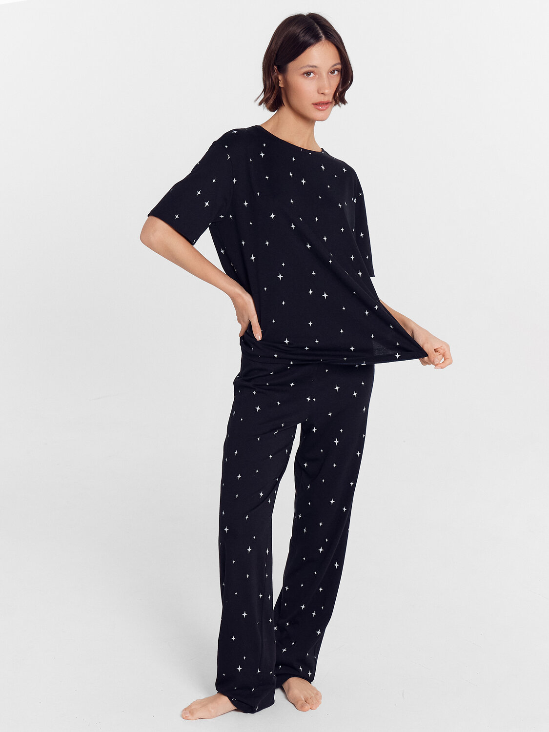 ст. цена1904руб.! MARK FORMELLE Комплект 592559звездная россыпь на черном