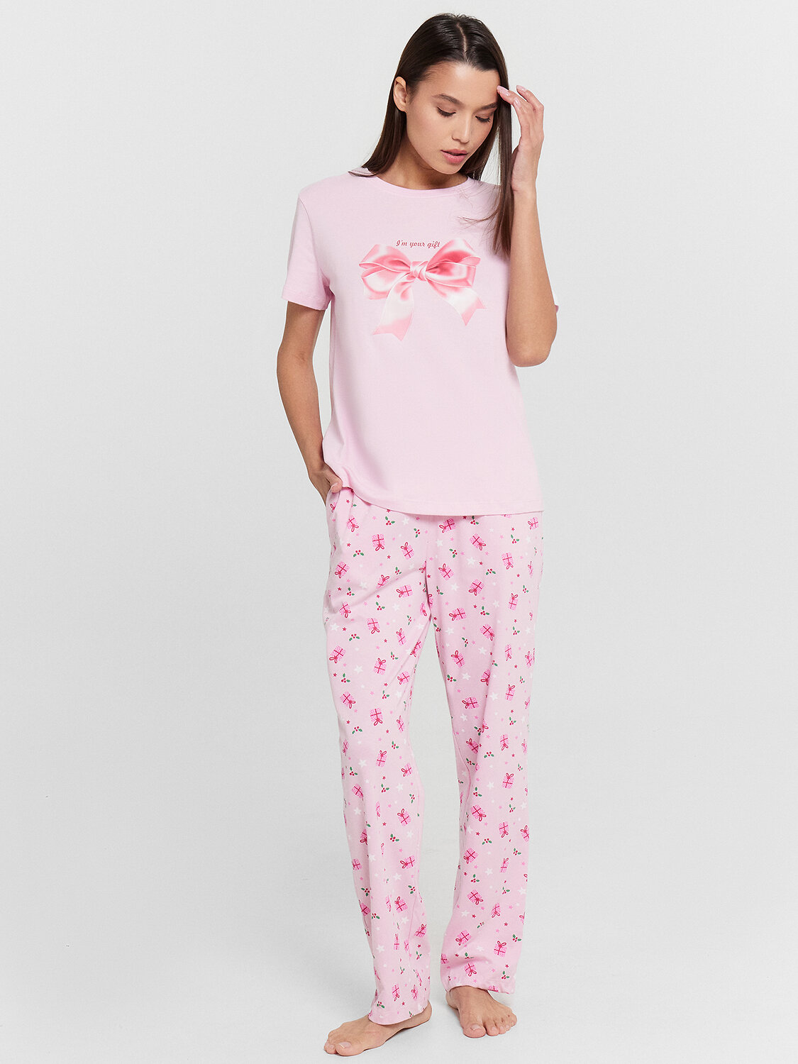 ст. цена1309руб.! MARK FORMELLE Комплект 592511розовый лимонад +подарки на розовом