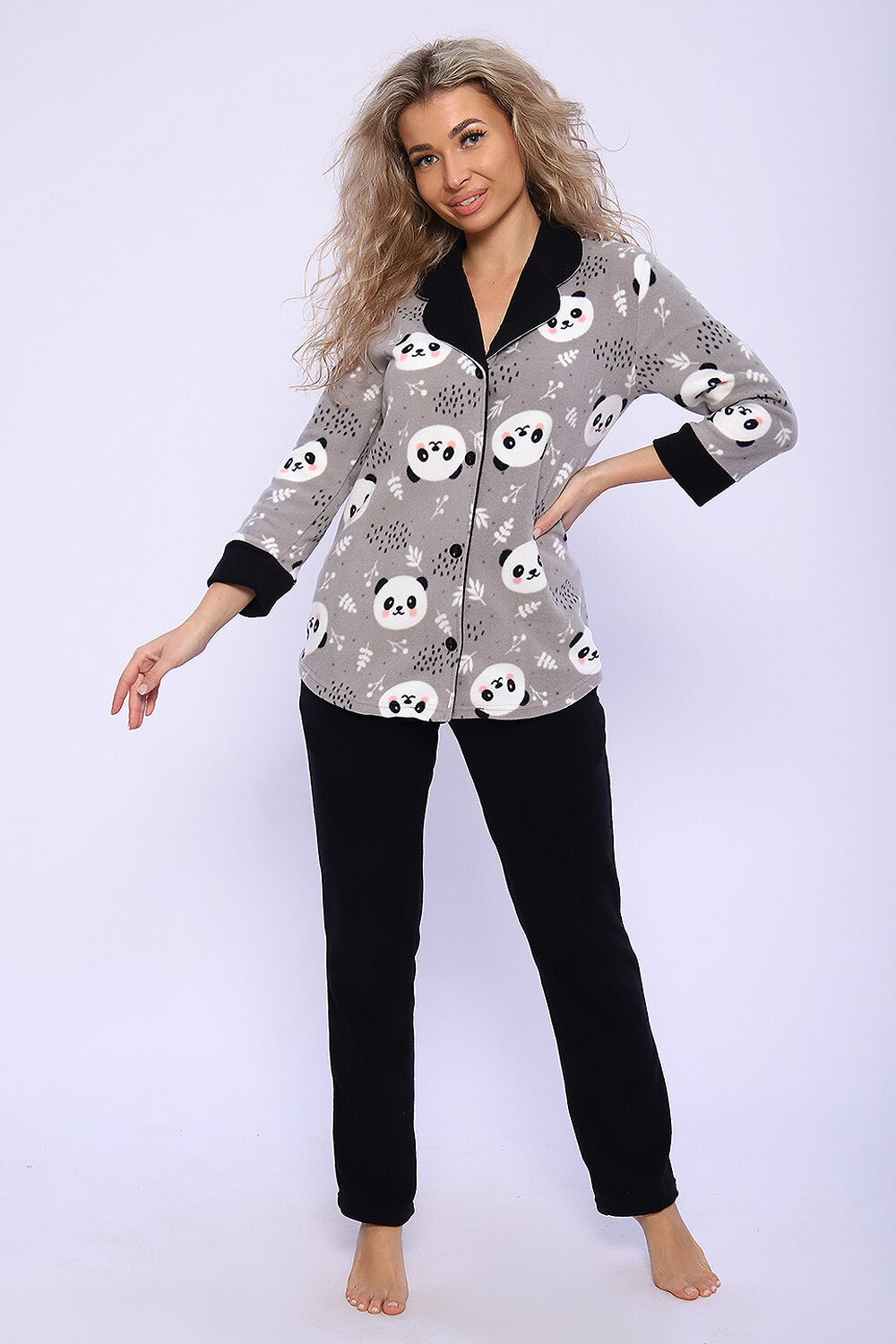 ст. цена2172руб.! Натали Костюм 71087панда серая