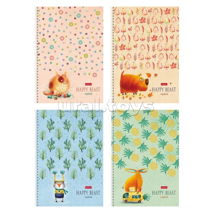 Тетрадь 80л. А4 клетка