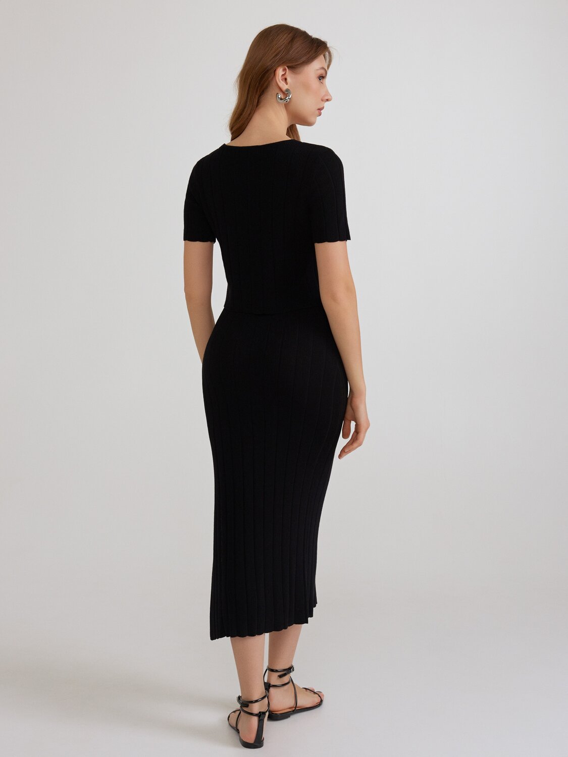 Ст.цена 3238р. Conte elegant Юбка LDK2448 24С-48СП black 524861