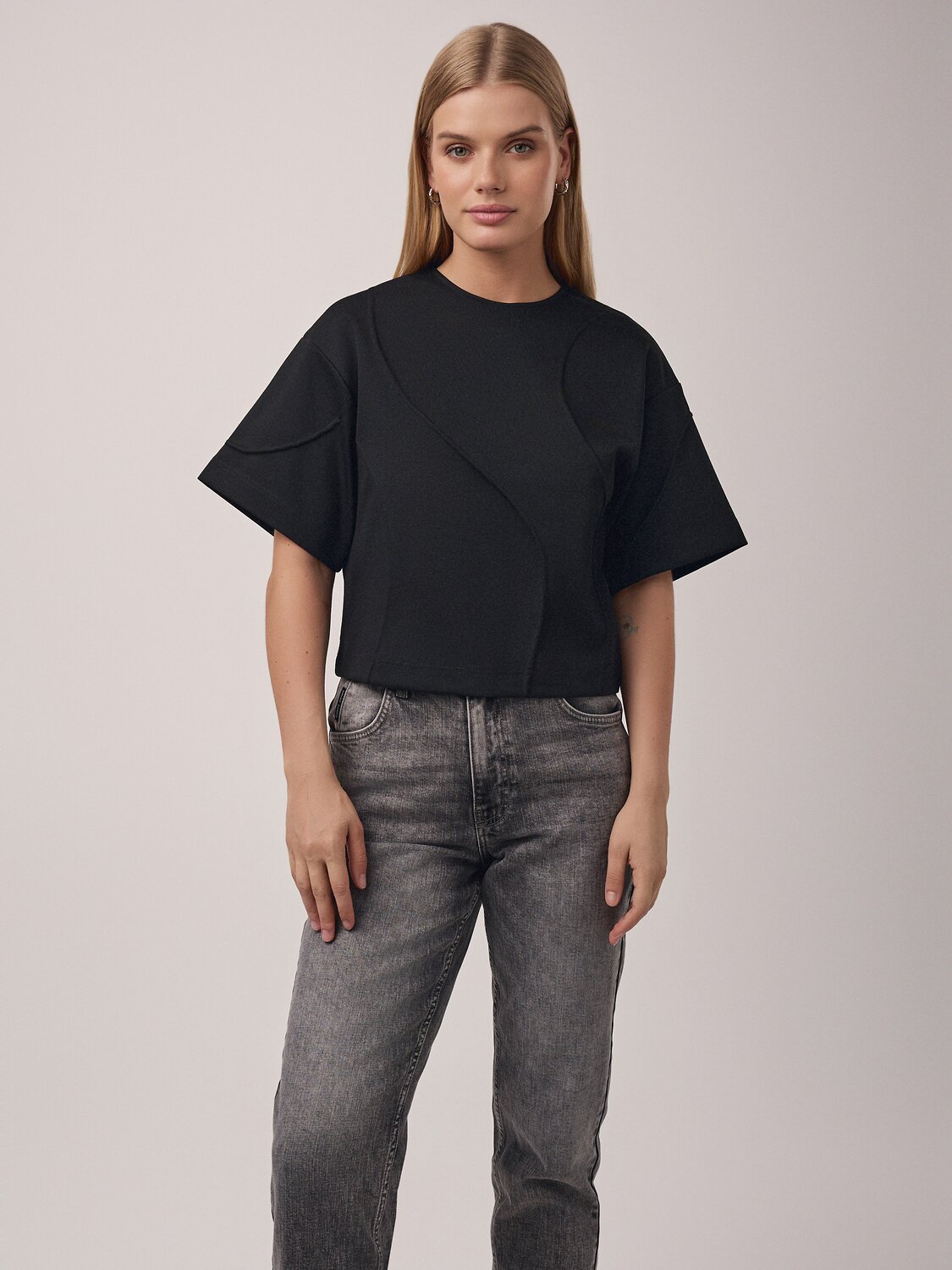 Ст.цена 1962р. Conte elegant Футболка LD 2805 black 508912