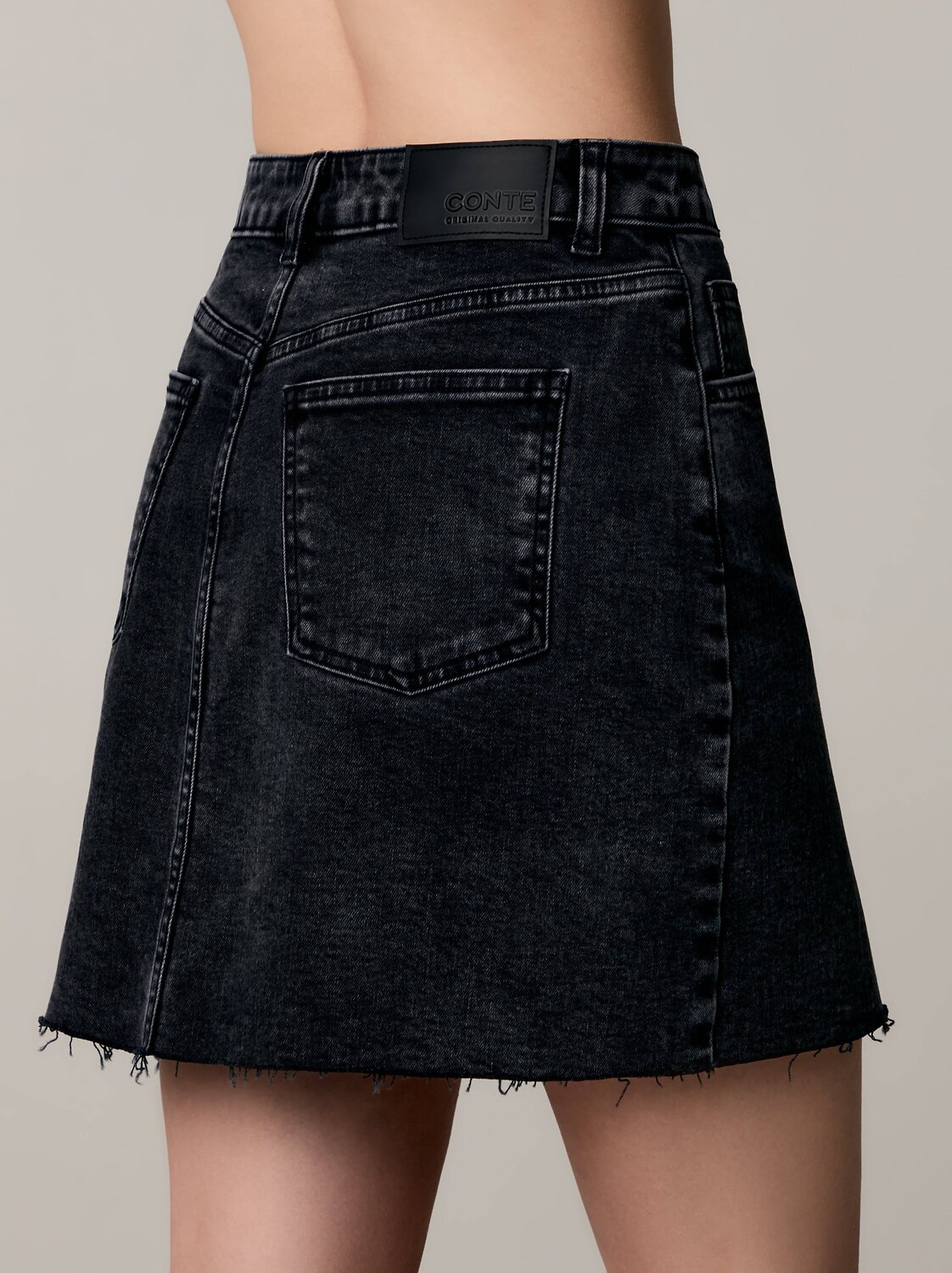 Ст.цена 2940р. Conte elegant Юбка CON-562 washed black 280950