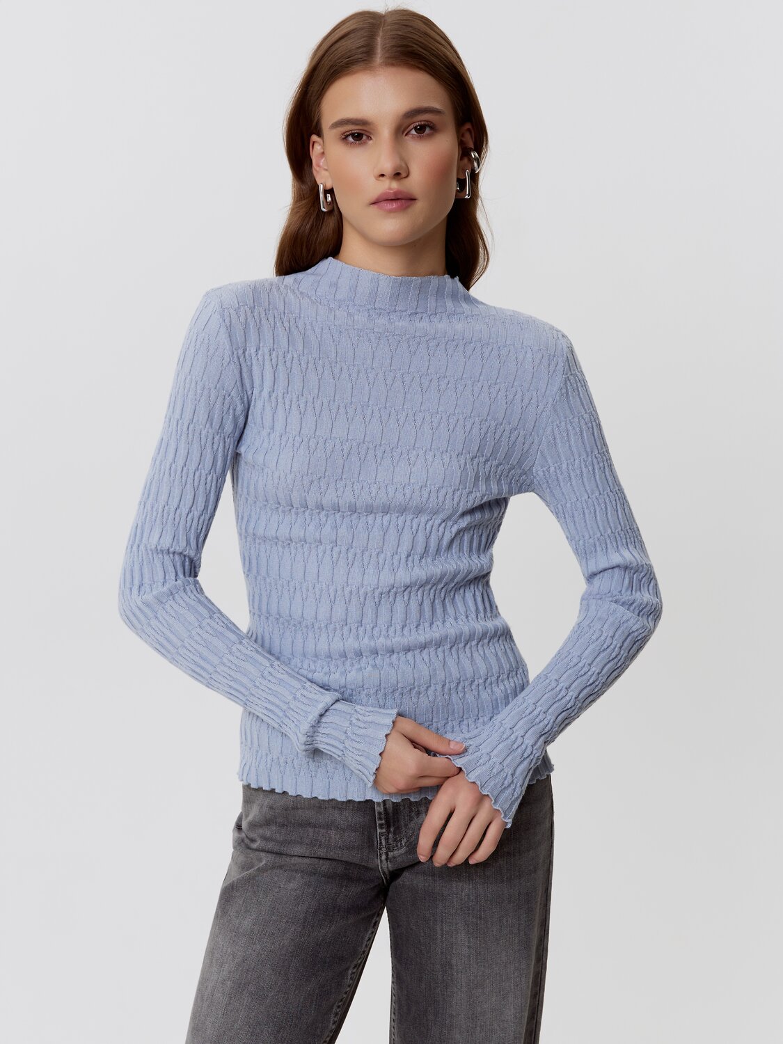 Ст.цена 3550р. Conte elegant Джемпер LDK2464 24С-64СП blue 568870