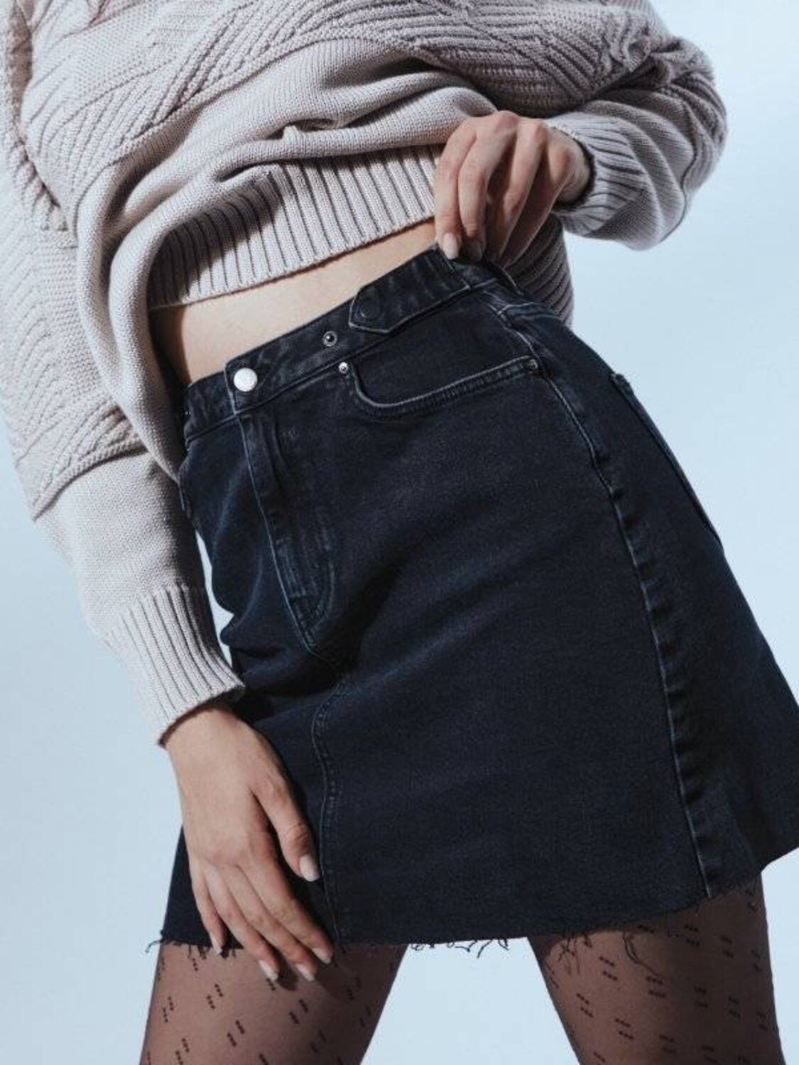 Ст.цена 2544р. Conte elegant Юбка CON-519 washed black 256195