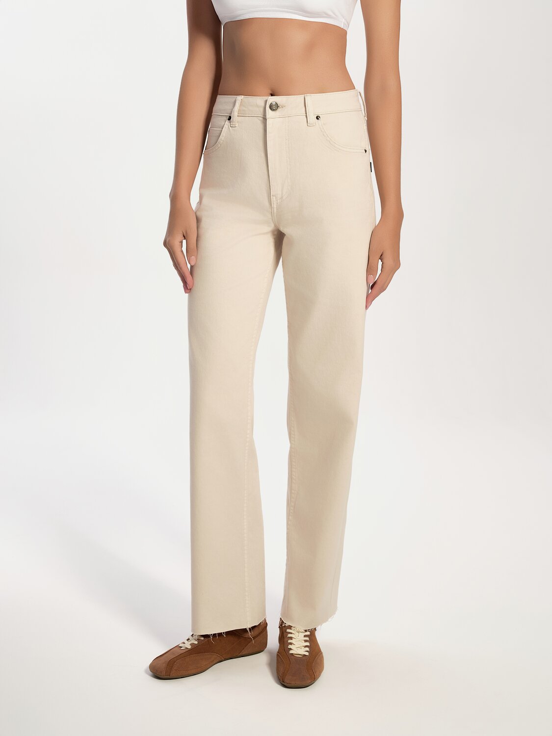 Ст.цена 3793р. Conte elegant Джинсы CON-735 ecru 531719