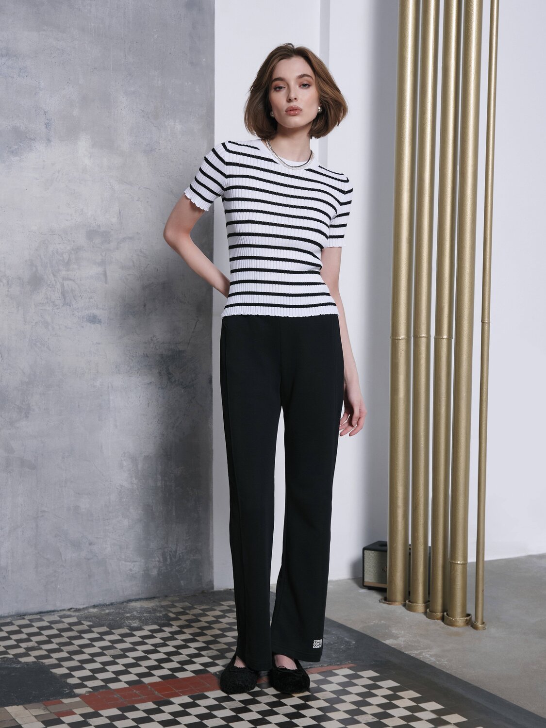 Ст.цена 2727р. Conte elegant Брюки LBK 2583 black 509169