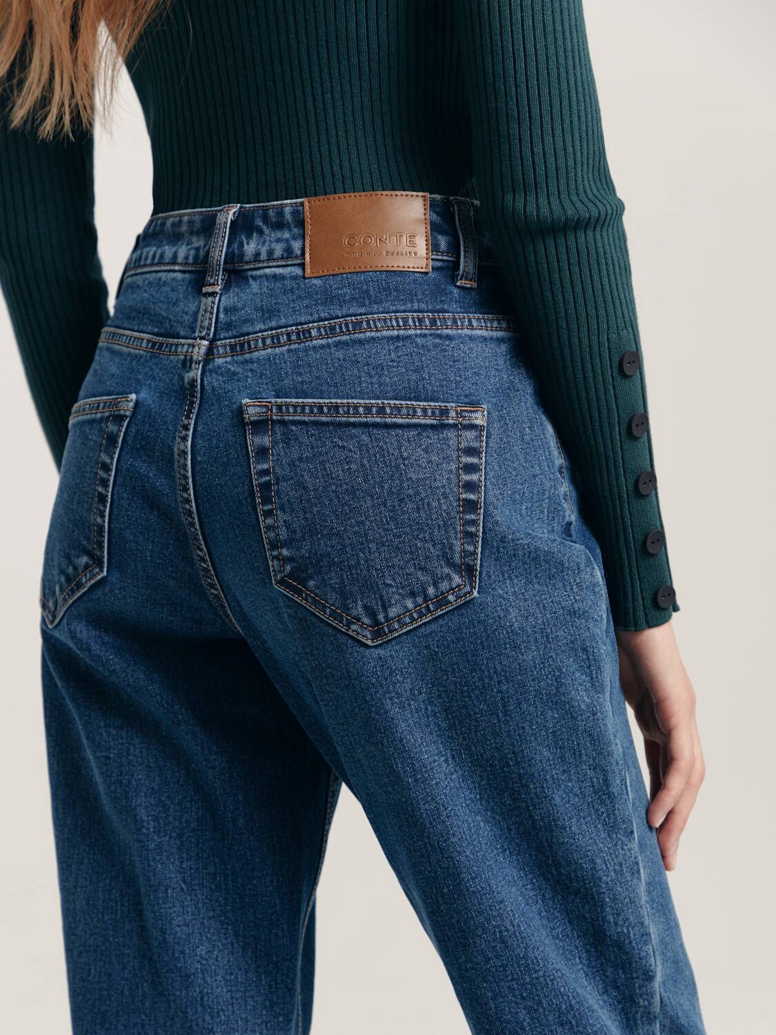 Ст.цена 3536р. Conte elegant Джинсы CON-383 mid blue 200282