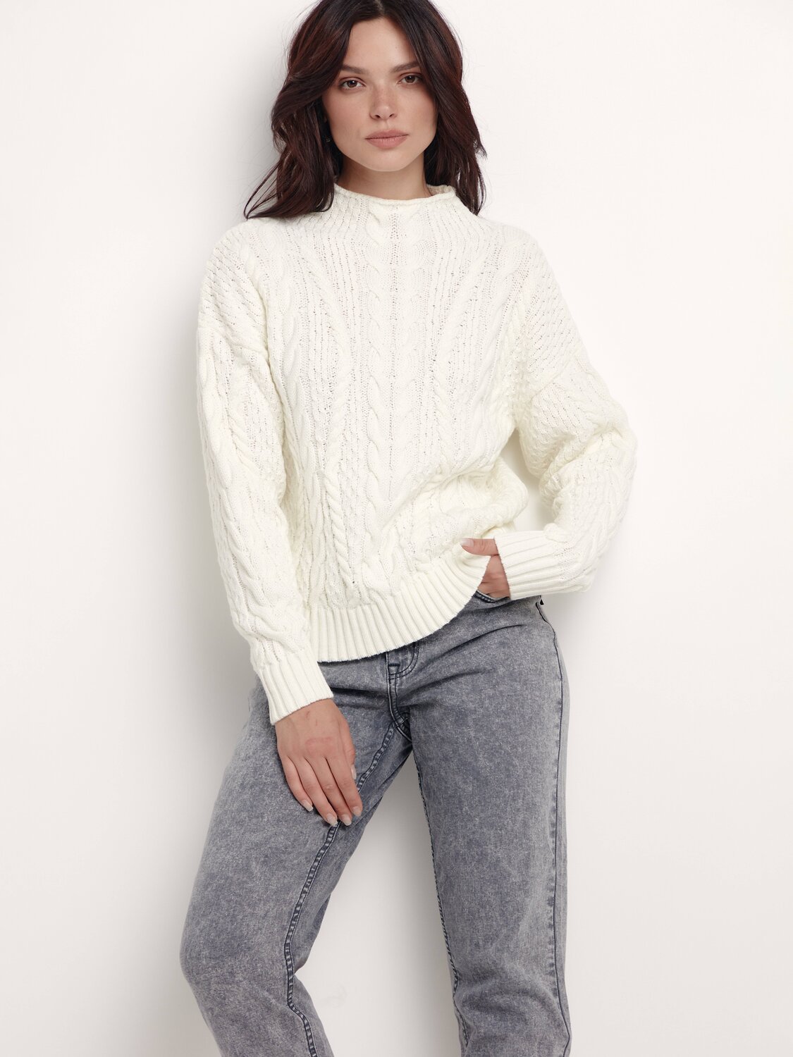 Ст.цена 4438р. Conte elegant Джемпер LDK 238 ecru 317279