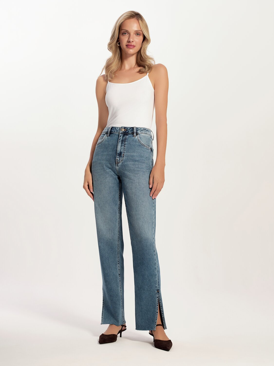 Ст.цена 4483р. Conte elegant Джинсы CON-738 blue 524864