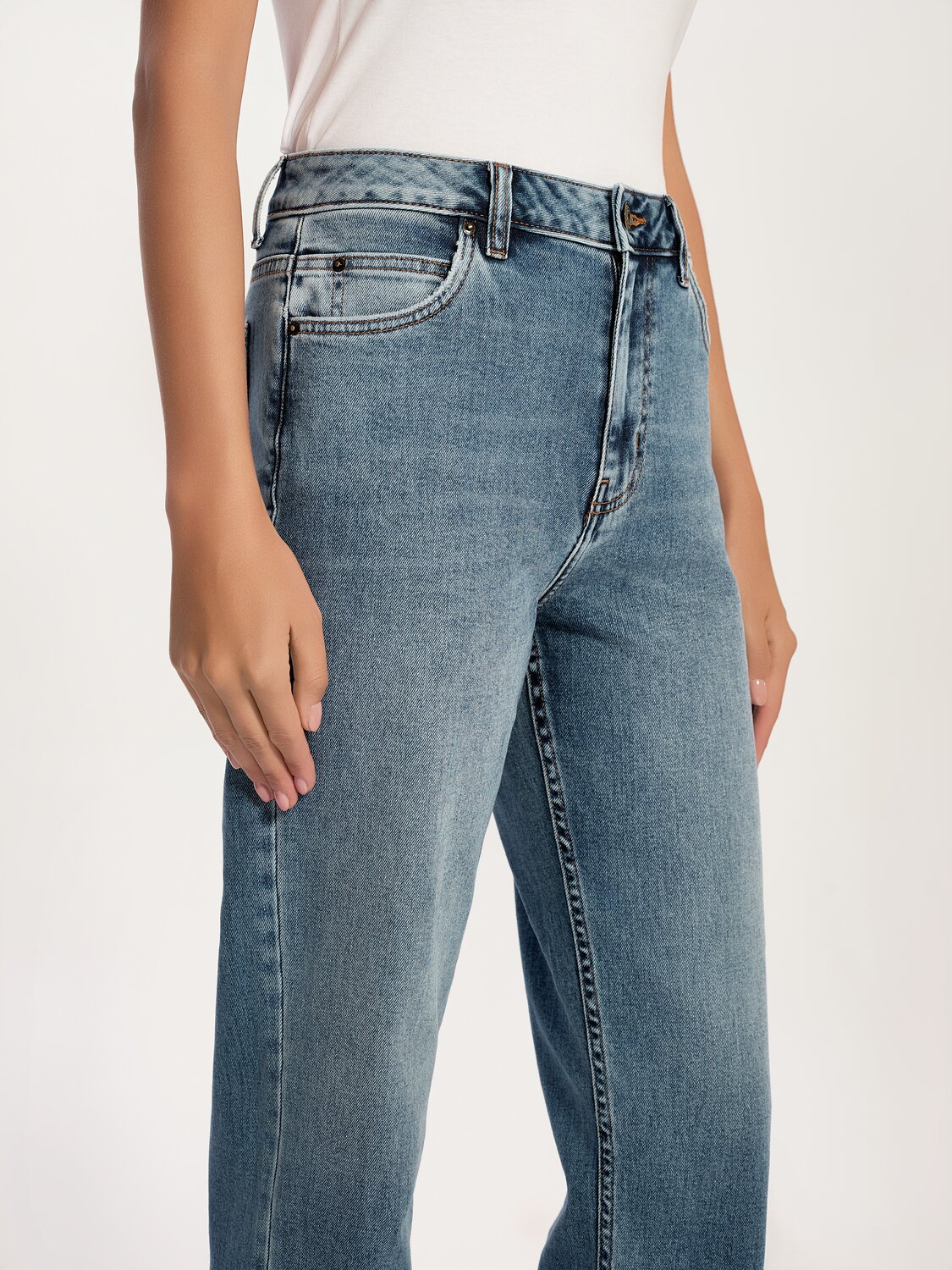 Ст.цена 4483р. Conte elegant Джинсы CON-738 blue 524864