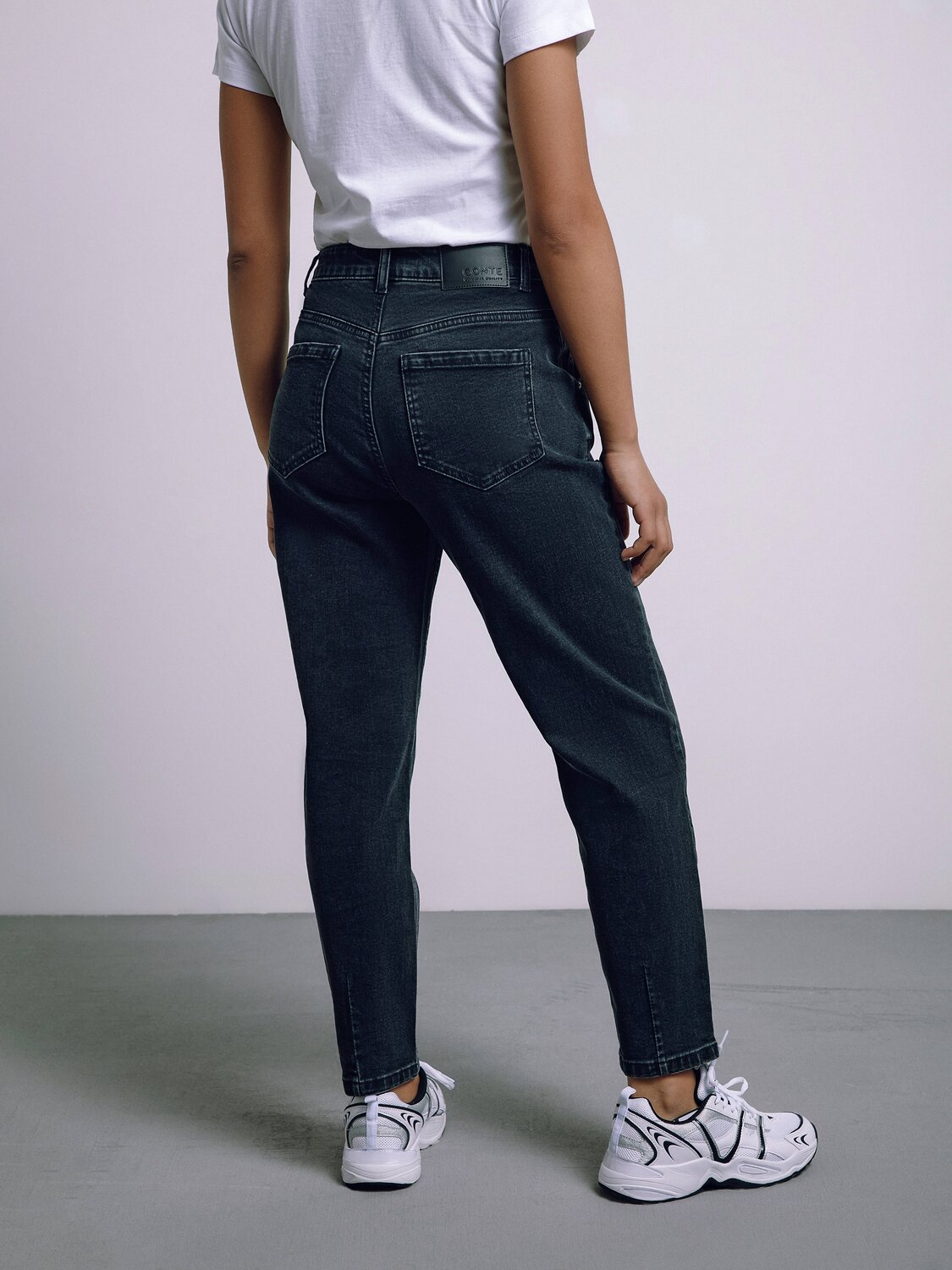 Ст.цена 3855р. Conte elegant Джинсы CON-423 washed black 219818