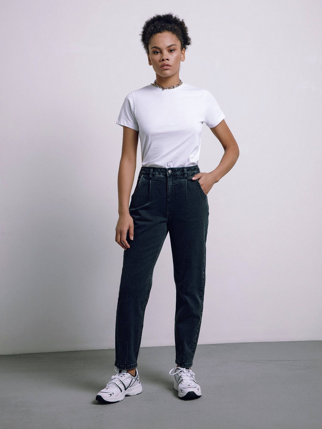 Ст.цена 3855р. Conte elegant Джинсы CON-423 washed black 219818