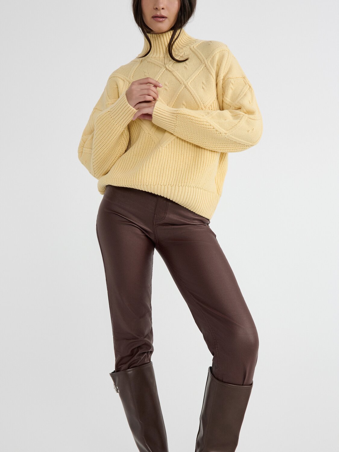 Ст.цена 3852р. Conte elegant Джемпер LDK23104 23С-104СП panna cotta 508479