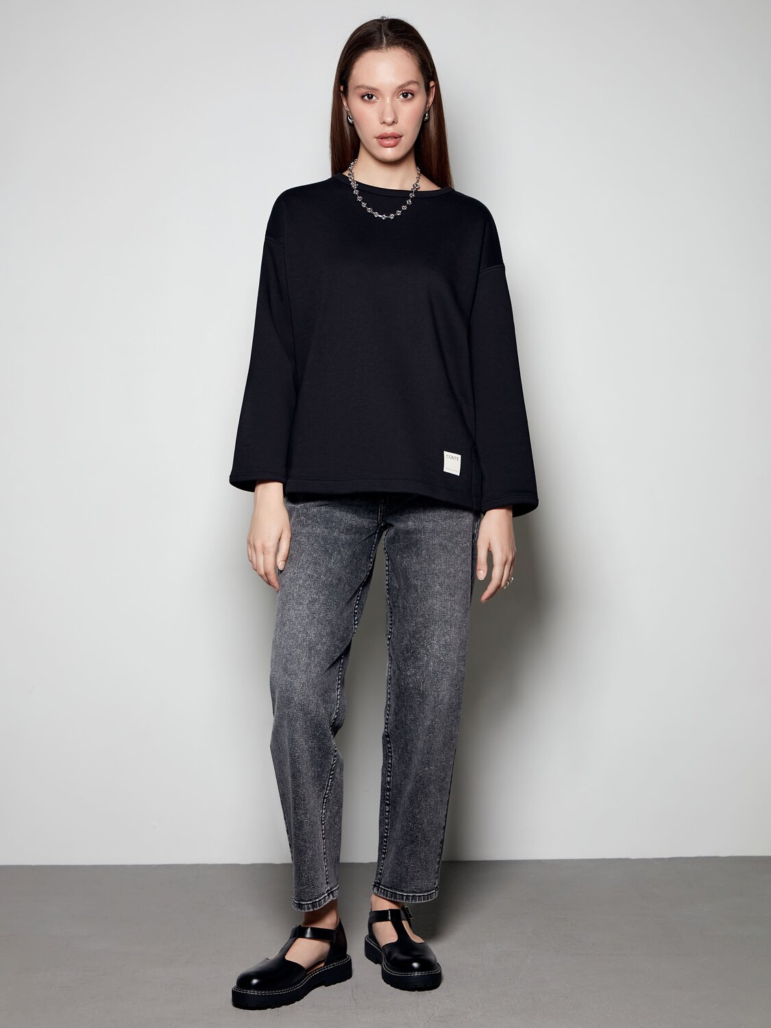 Ст.цена 2302р. Conte elegant Джемпер LD 2354 black 508900