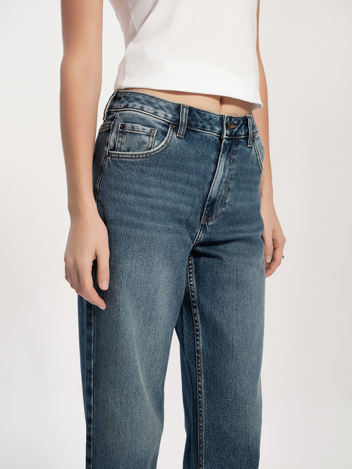 Ст.цена 4413р. Conte elegant Джинсы CON-737 blue 524875