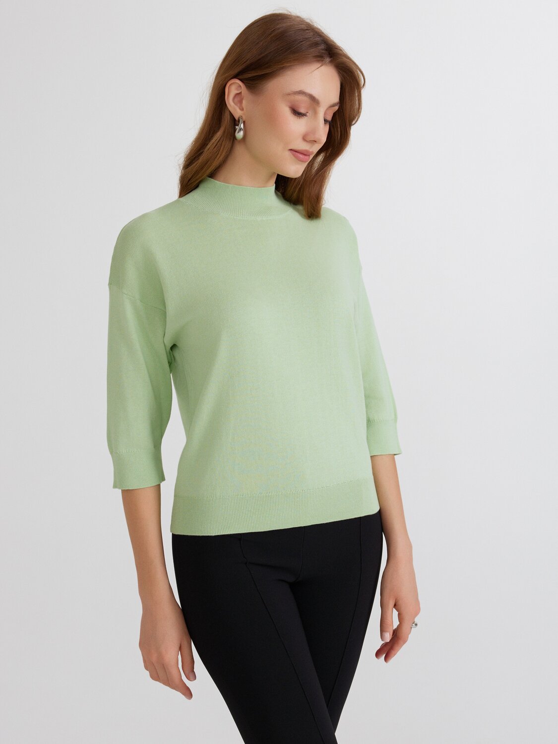 Ст.цена 3238р. Conte elegant Джемпер LDK2453 24С-53СП mint 508421