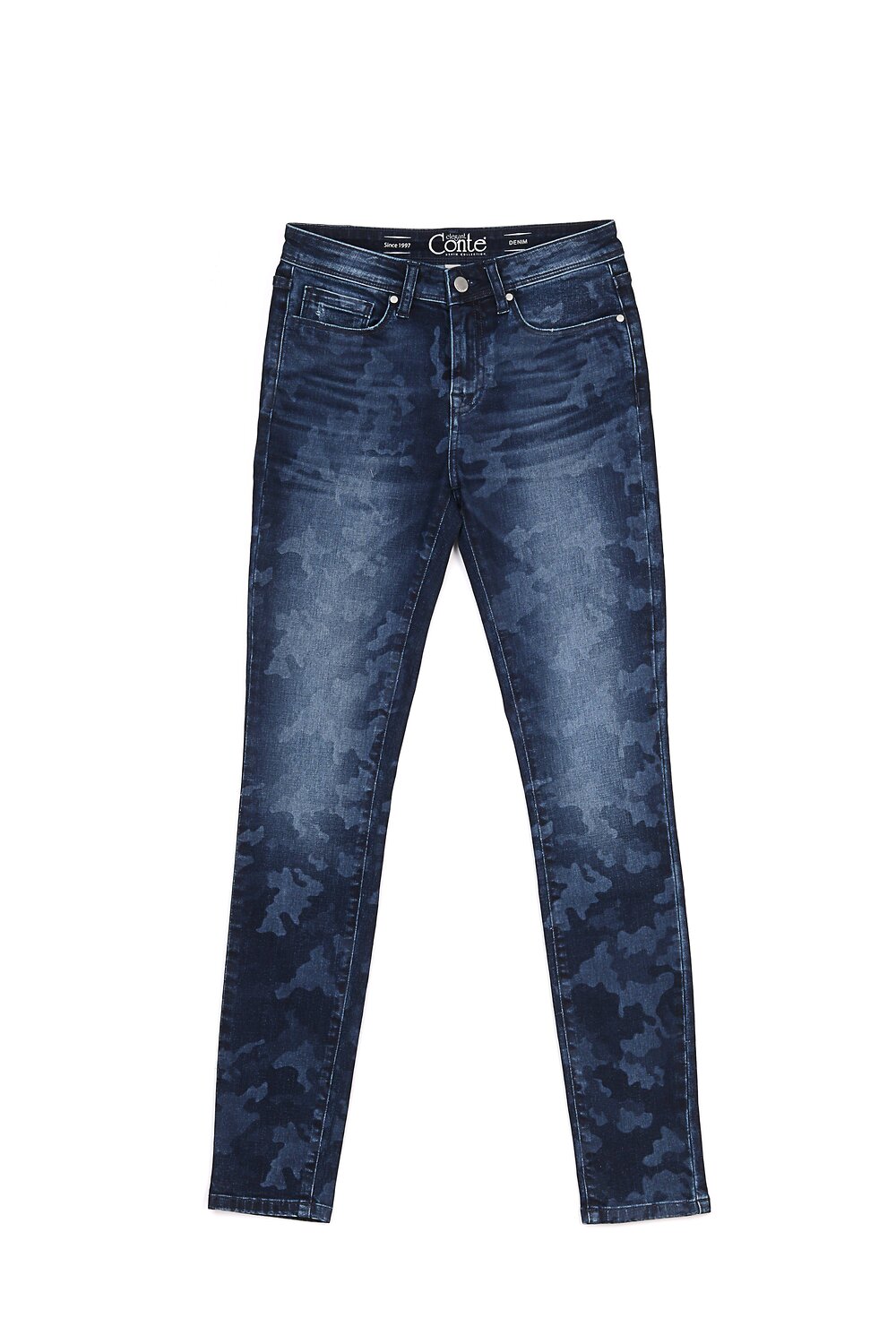 Ст.цена 3028р. Conte elegant Джинсы CON-93 Темно-синий 190746