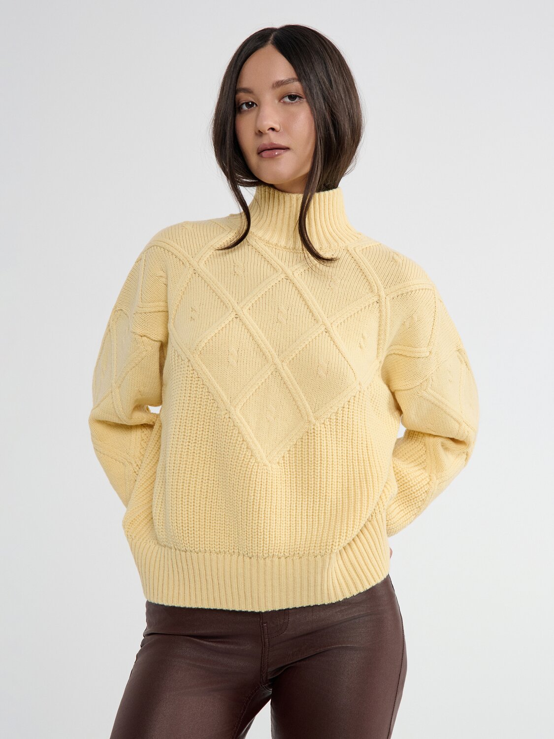 Ст.цена 3852р. Conte elegant Джемпер LDK23104 23С-104СП panna cotta 508479