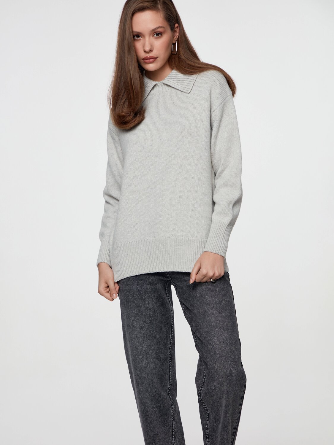 Ст.цена 3778р. Conte elegant Джемпер LDK 298 light gray 409592