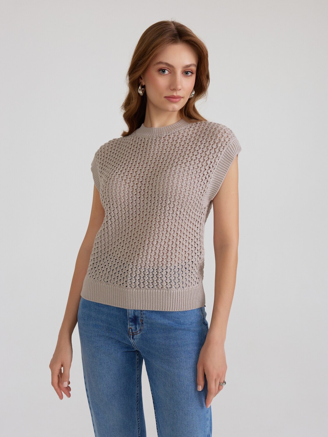 Ст.цена 3238р. Conte elegant Джемпер LDK2458 beige 508412