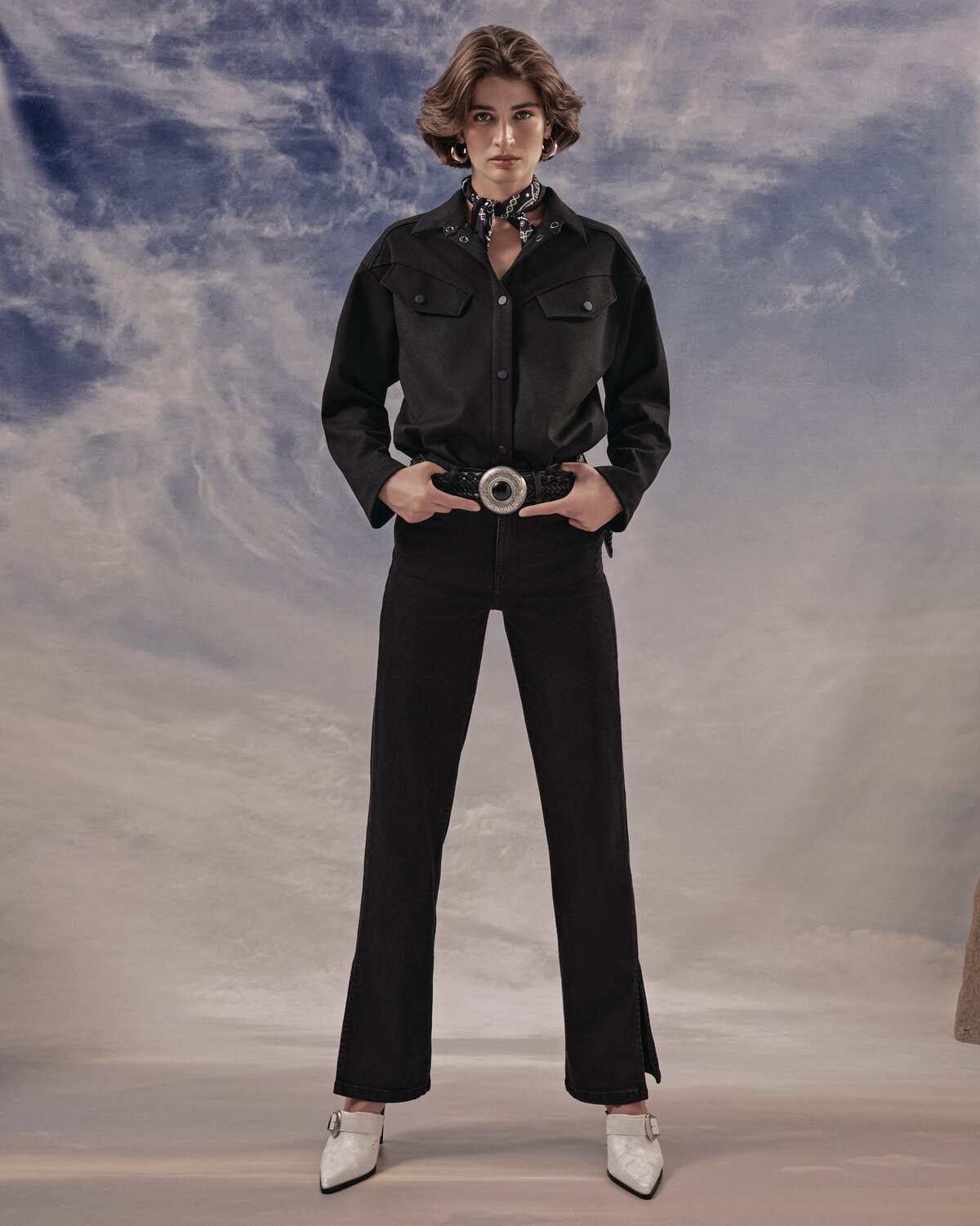 Ст.цена 3456р. Conte elegant Джинсы CON-717 black 509324