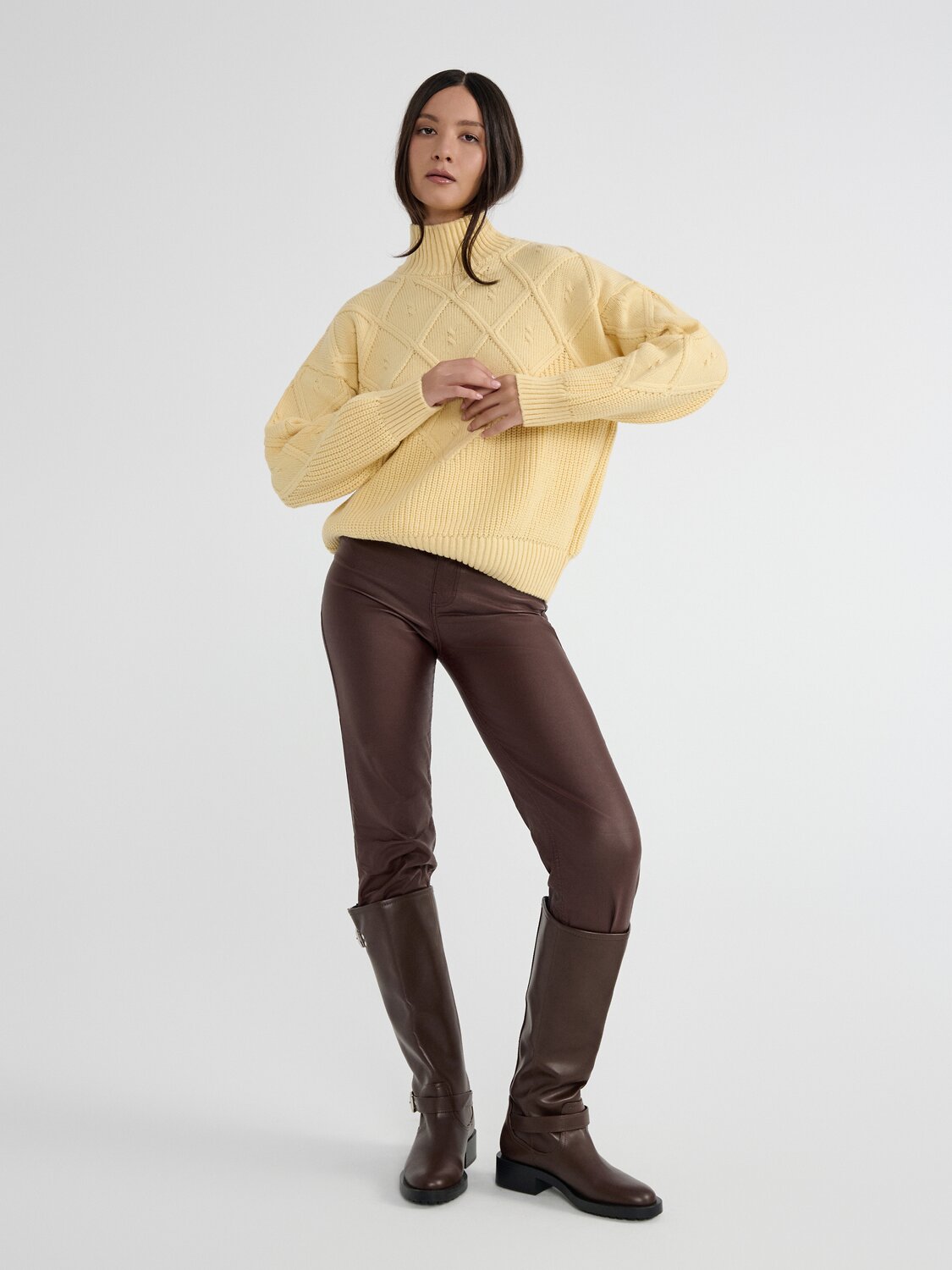 Ст.цена 3852р. Conte elegant Джемпер LDK23104 23С-104СП panna cotta 508479