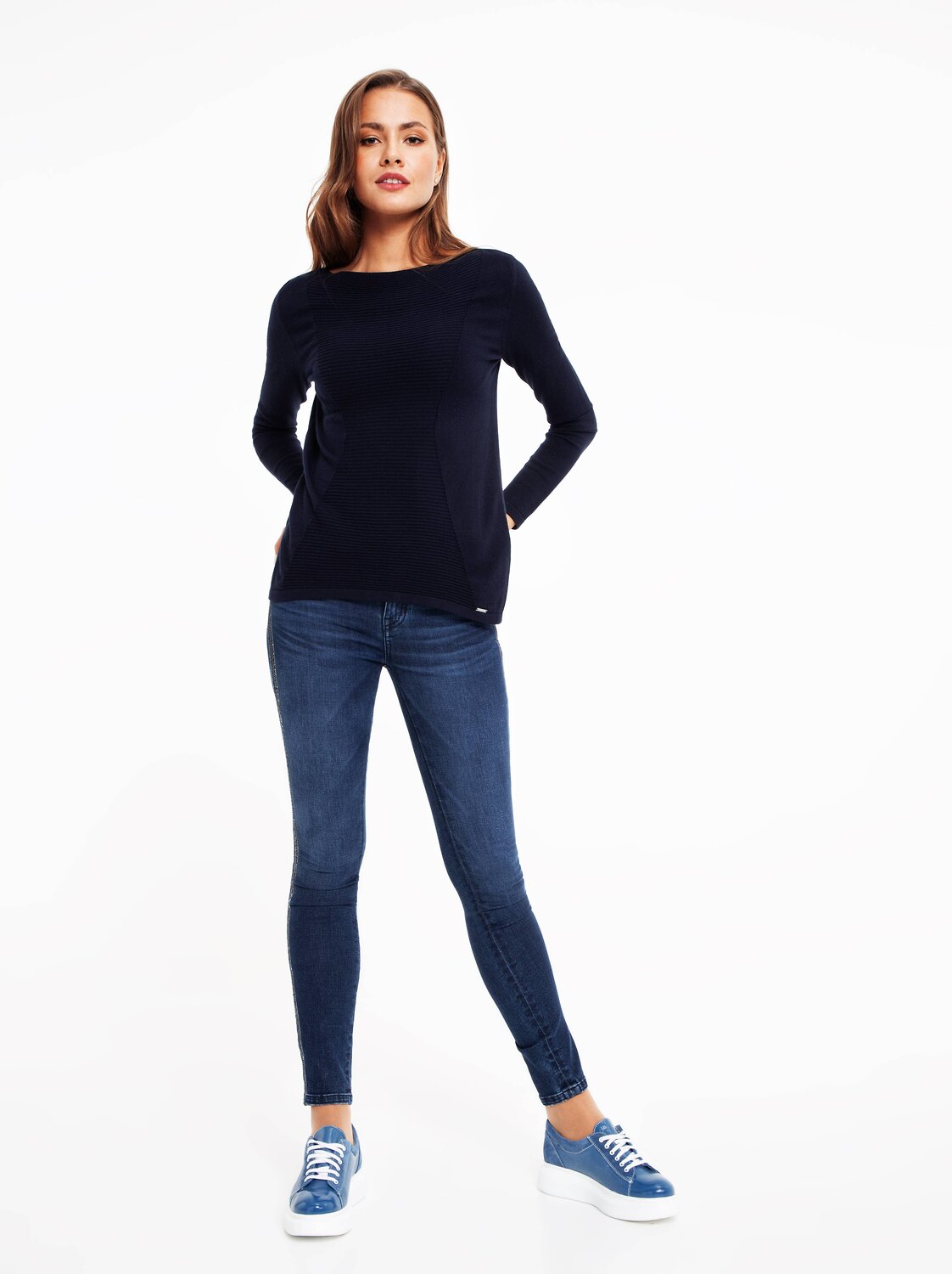 Ст.цена 2262р. Conte elegant Джемпер 030 Синий 190721