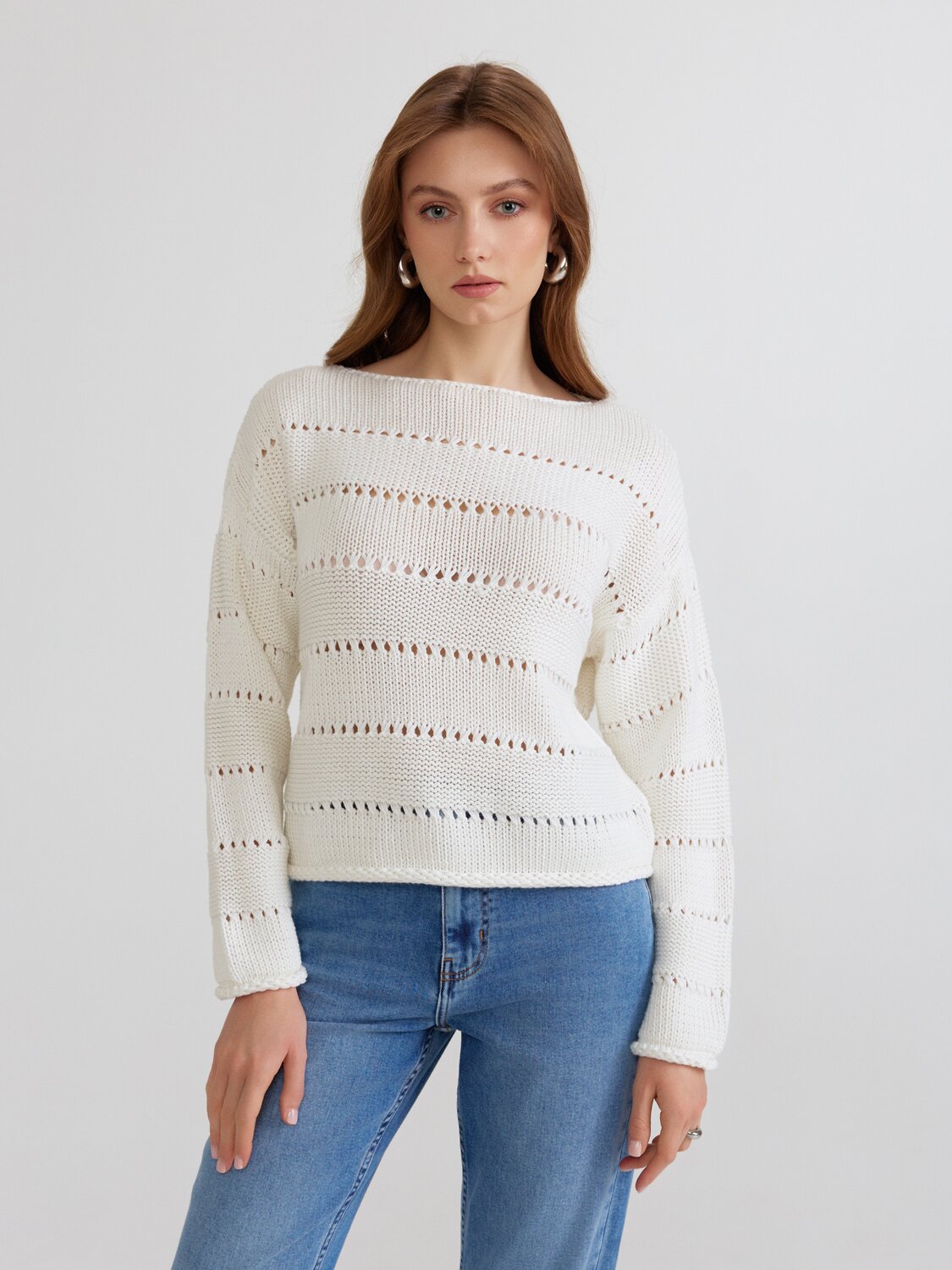 Ст.цена 3598р. Conte elegant Джемпер LDK2461 white 508413