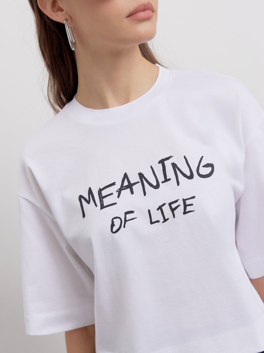 Ст.цена 1394р. Conte elegant Футболка 23С-2731ТСП white-meaning 461888