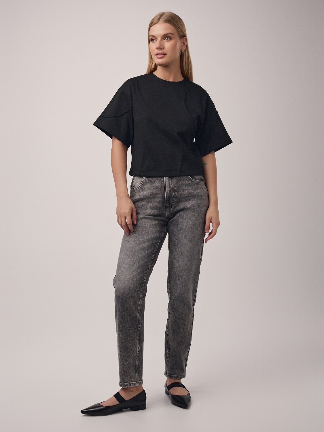 Ст.цена 1962р. Conte elegant Футболка LD 2805 black 508912