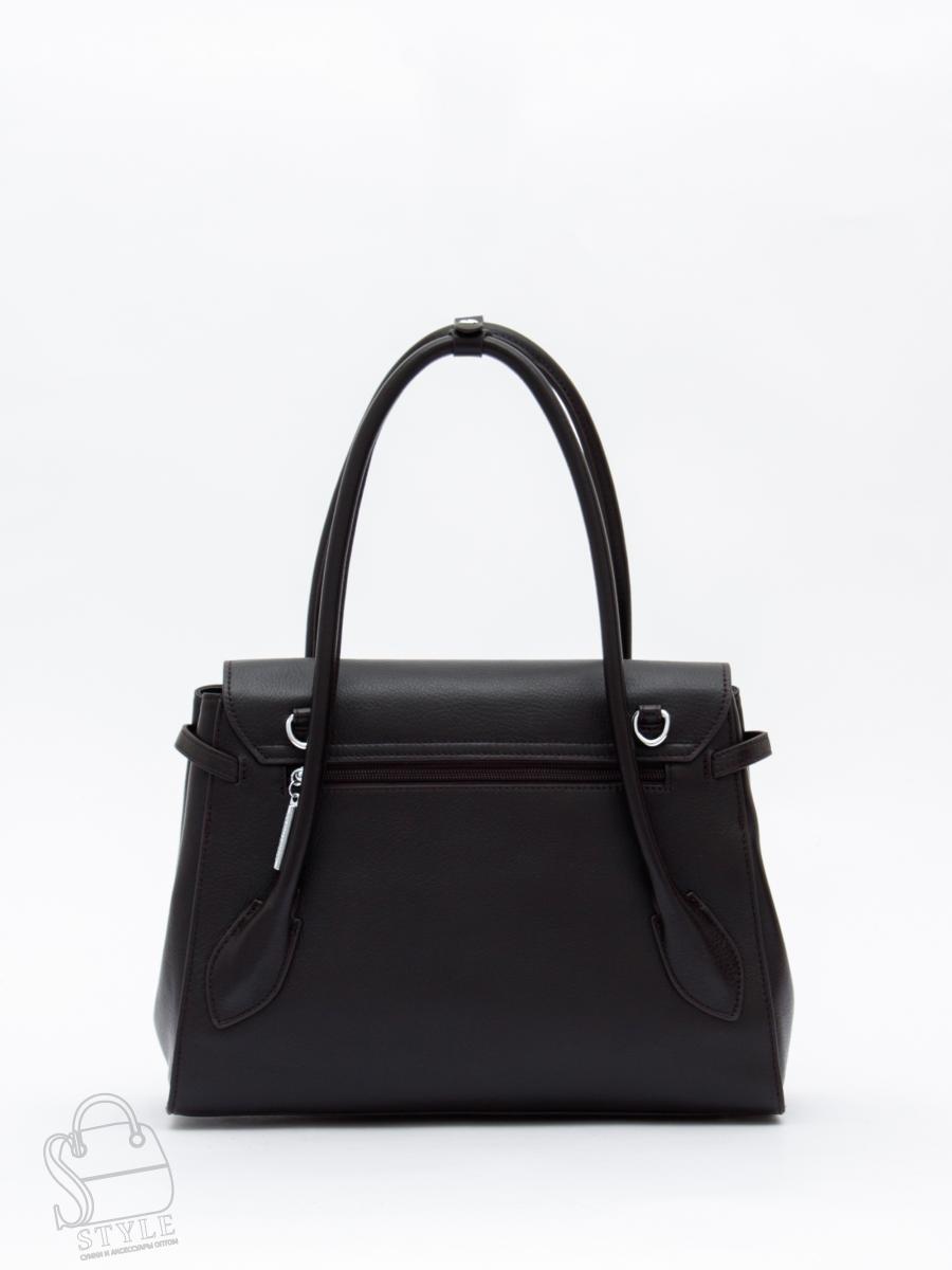 Сумка женская кожаная 2424Y coffee Polina&Eiterou