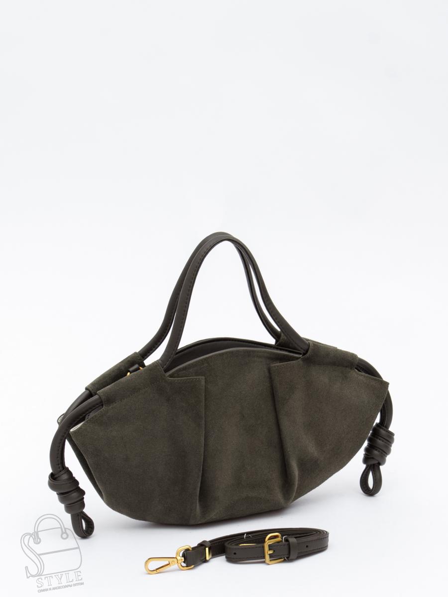 Сумка женская кожаная 99071-1NN khaki Natale Navetta