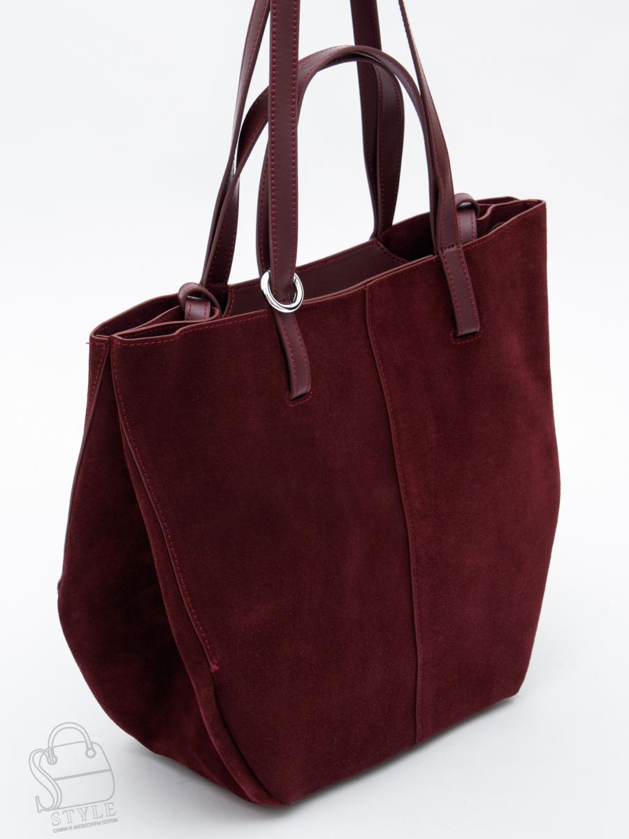 Сумка женская кожаная 2403YF angola red Polina&Eiterou