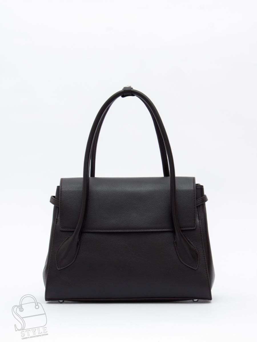 Сумка женская кожаная 2424Y coffee Polina&Eiterou