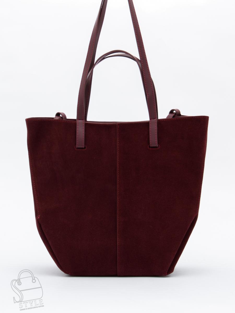 Сумка женская кожаная 2403YF angola red Polina&Eiterou