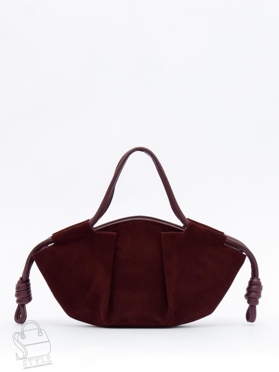 Сумка женская кожаная 99071-1NN wine red Natale Navetta