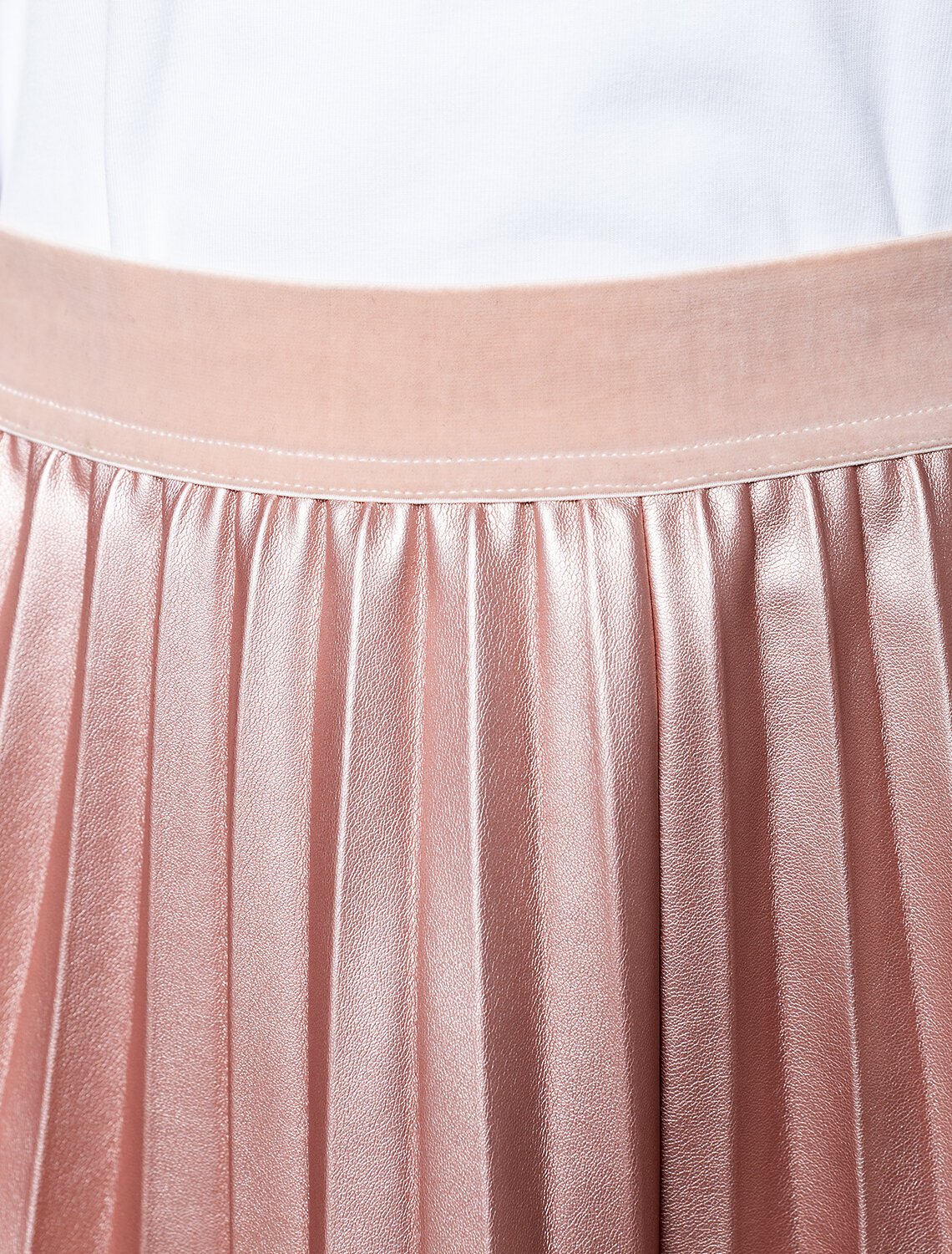 ст. цена3290руб.! VILATTE Юбка D26.459пудровый металлик