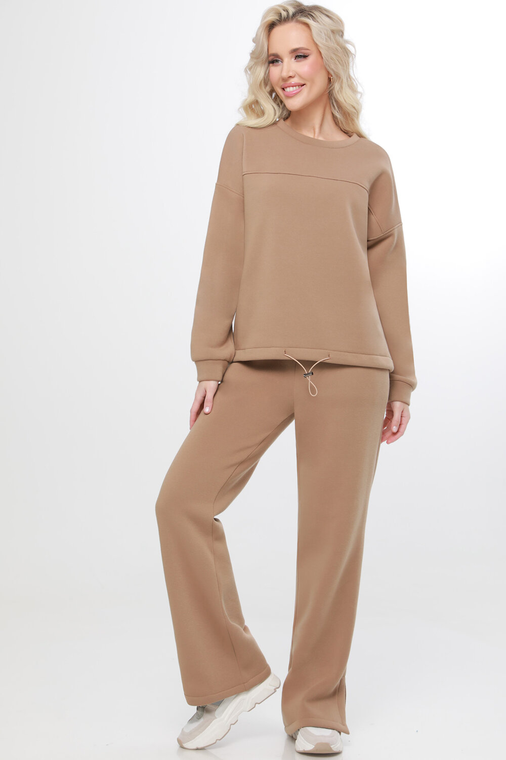 ст. цена2464руб.! DStrend Костюм К-0967Светло-коричневый