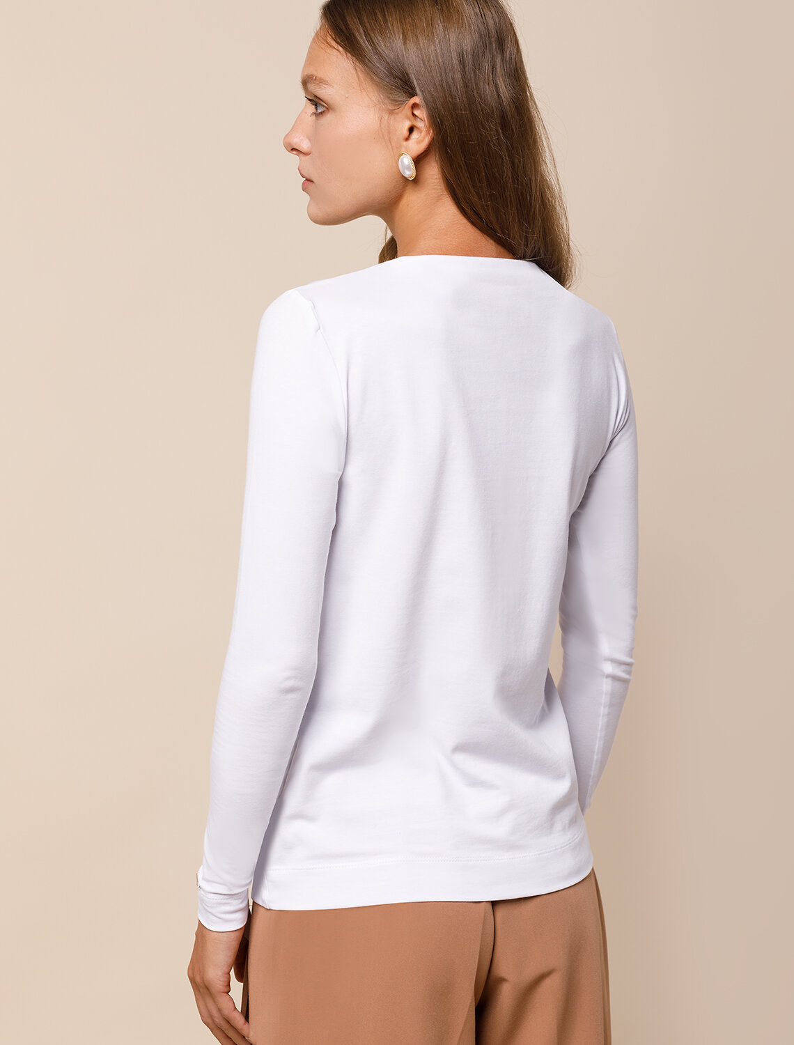 ст. цена1490руб.! VILATTE Джемпер D49.033белый