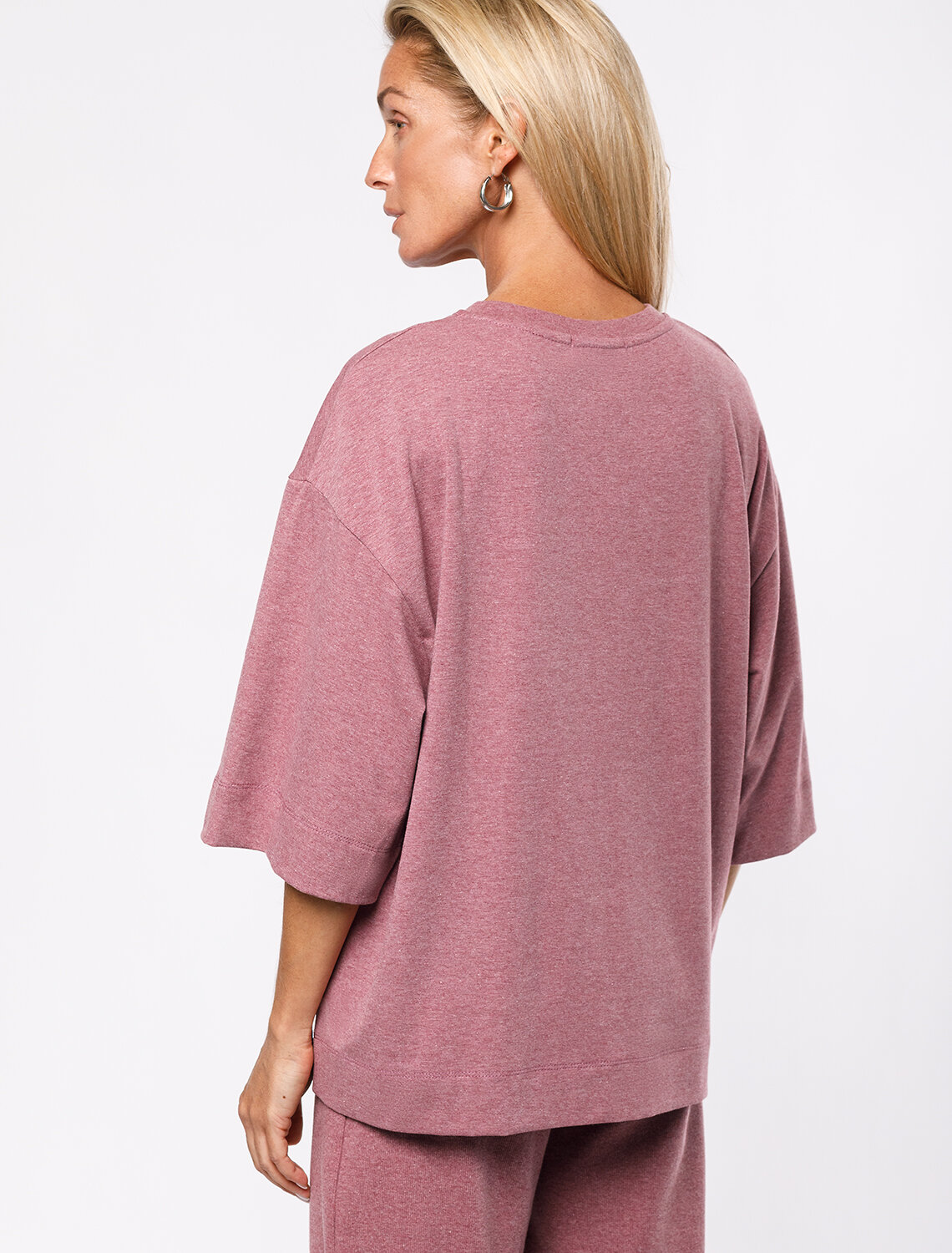 ст. цена1350руб.! VILATTE Футболка D49.004темно-розовый меланж