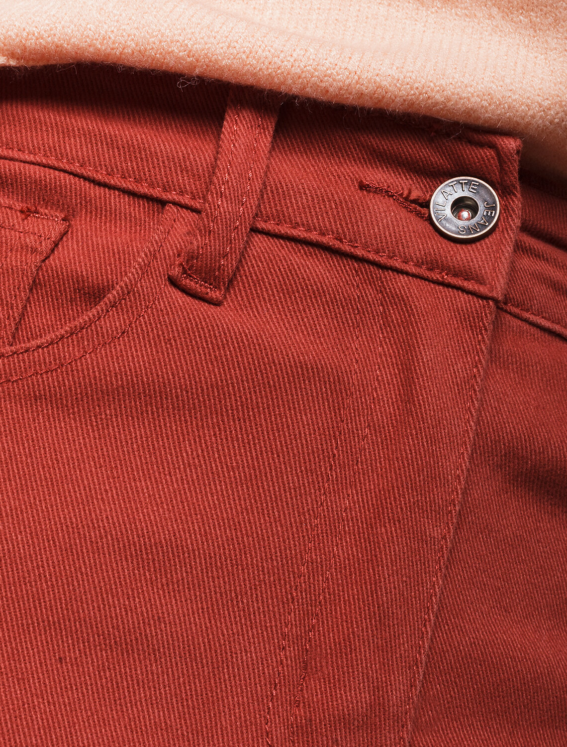 ст. цена2590руб.! VILATTE Брюки D24.229кирпичный