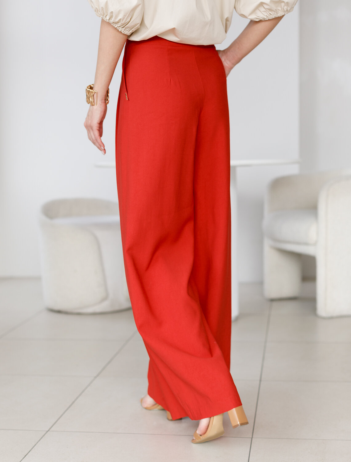 ст. цена2890руб.! VILATTE Брюки D24.267терракотовый