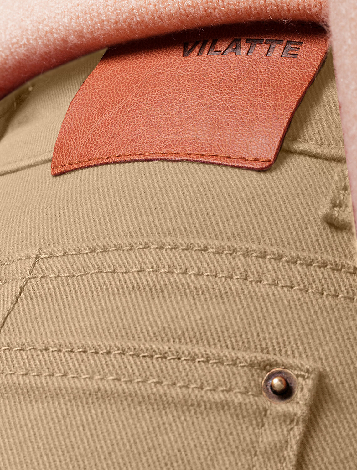 ст. цена2590руб.! VILATTE Брюки D24.229светло-кофейный