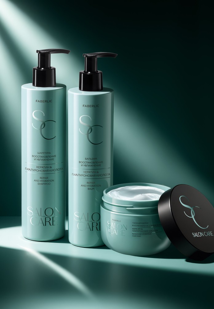 НОВИНКА! Бальзам для волос «Восстановление и увлажнение» Salon Care, 400 мл