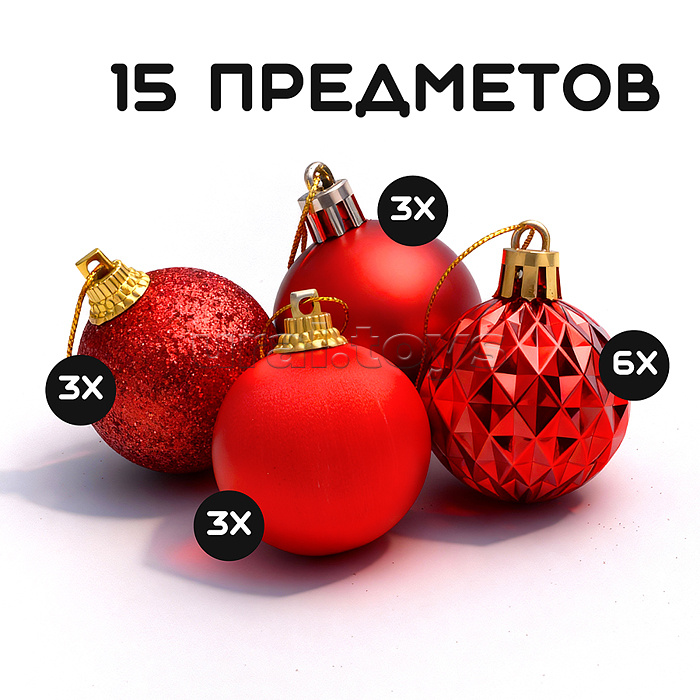 Набор новогодних украшений