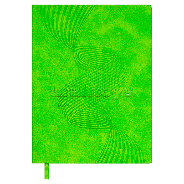 Ежедневник недатированный Escalada, А6+, 160 л., Бейбискин салатовый